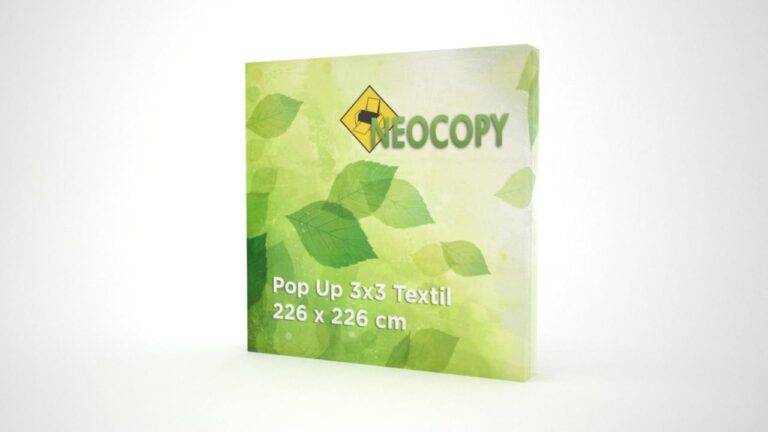 Pop Up 3x3 Velcro Textil