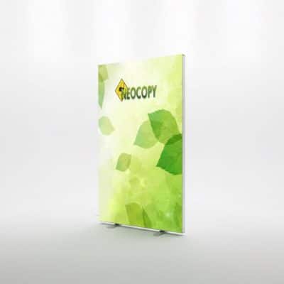 Neo Slim LED Display 120x200 - Caja de Luz Ultra Fina para Ferias y Exposiciones - Perfil de Aluminio Retroiluminado